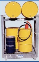 Rs2-H Galvanised Drum Storage System