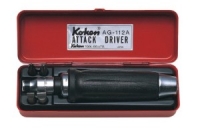 Impact Driver With Rubber Grip,6-Pce Set