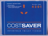 COSTSAVER* Interfold Toilet Tissue