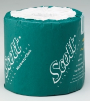 SCOTT? Toilet Tissue, 1 Ply, white,