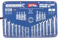Kincrome Spanner Set Combination Af|M 24 Piece