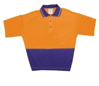 Shirt Polo S|Sl Mic Fib Or Nb