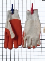 Knitted poly|cotton glove.