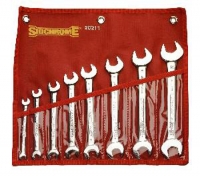 8 Piece Metric Open Ended Spanner Set