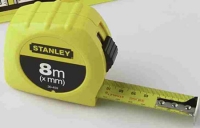 Stanley Yellow Tape 25 mm X 8 M